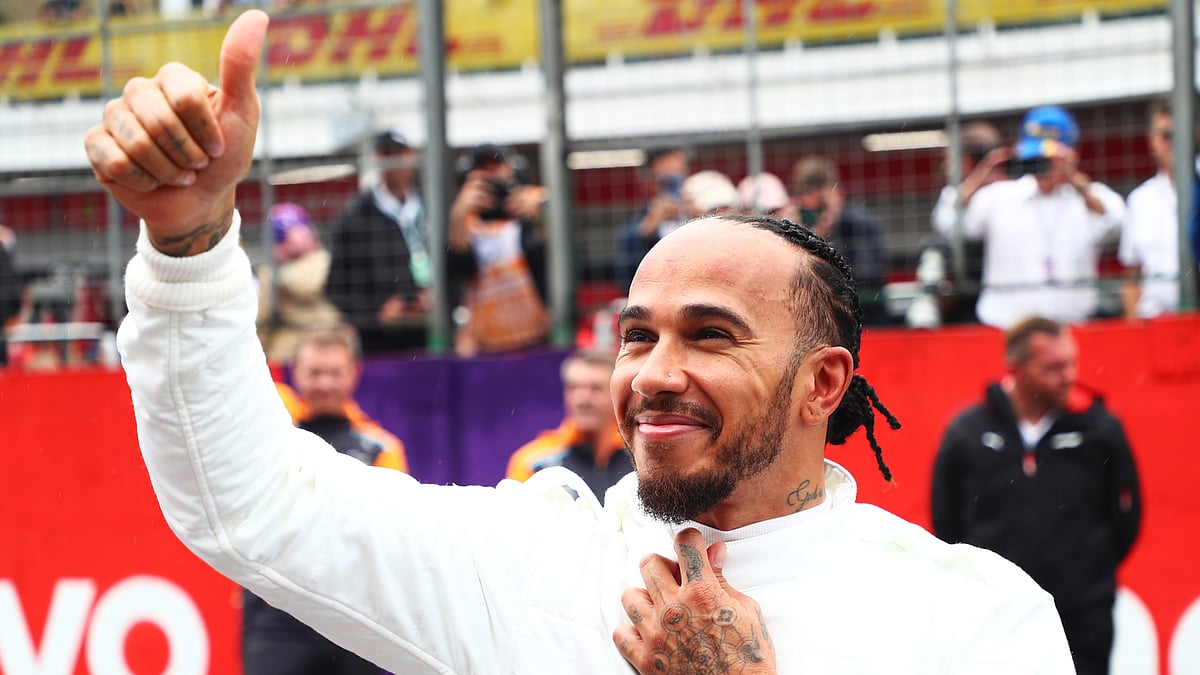 Lewis Hamilton has three races remaining with Mercedes