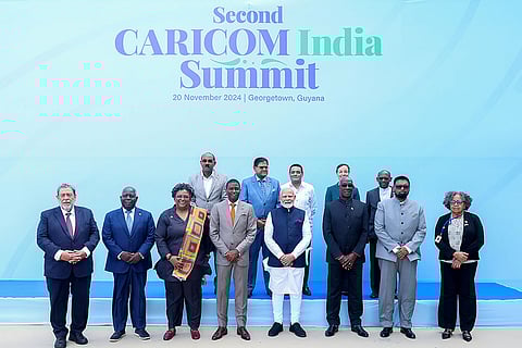 PM Modi in Guyana