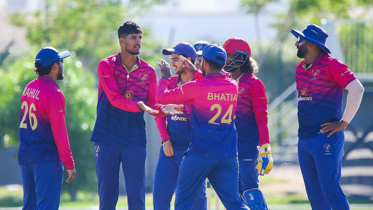 X/EmiratesCricket : UAE Cricket Team.