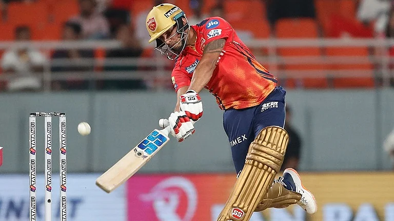 Punjab Kings star batter Jitesh Sharma will be leading the Vidarbha side. - Photo: AP/Surjeet Yadav