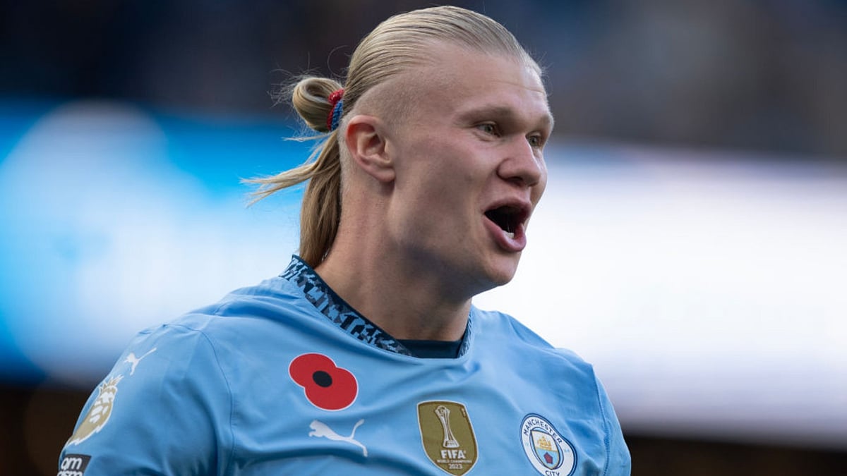 Erling Haaland of Manchester City