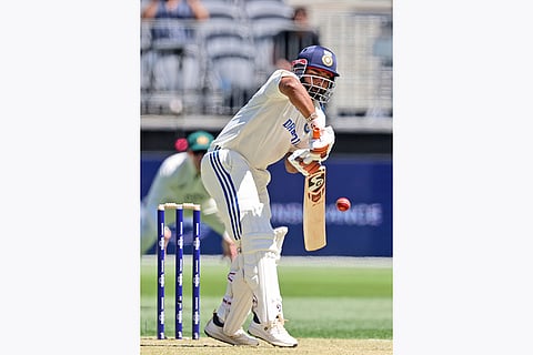 IND Vs AUS 1st Test, Day 1: India's Rishabh Pant bats during play