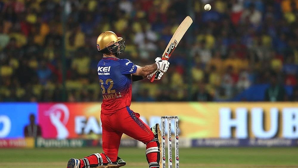 Royal Challengers Bengaluru's Glenn Maxwell - Photo: AP/Kashif Masood