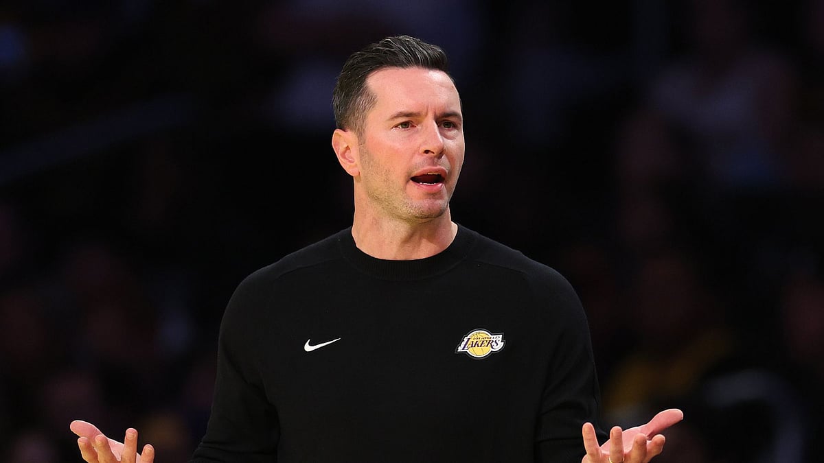 Los Angeles Lakers coach JJ Redick