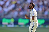 India Vs Australia, 1st Test Day 1: Inspired Jasprit Bumrah Sparks Stunning Turnaround In Perth | Photo: AP/Trevor Collens : IND Vs AUS 1st Test, Day 1: India's captain Jasprit Bumrah gestures as he prepares to bowl