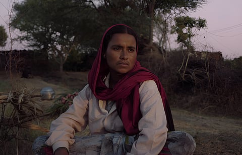 Film Still From Marching In The Dark