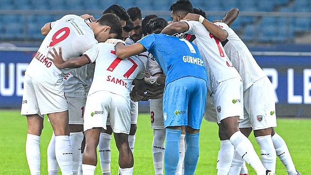 ISL 2024-25: 10-Man NorthEast United Beat Punjab FC 2-1 For First-Ever Win Over The Shers