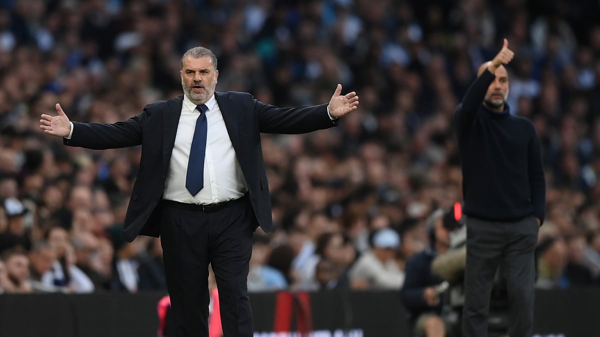 Ange Postecoglou is relishing the challenge of knocking Pep Guardiola off the top