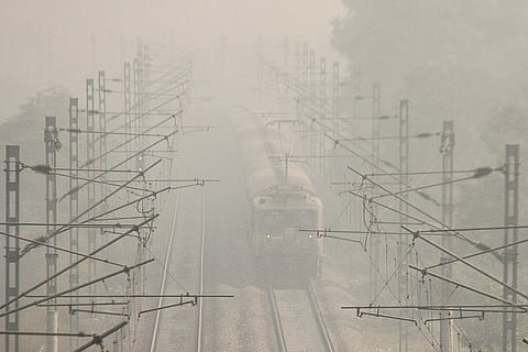 Weather: Smog in Gurugram