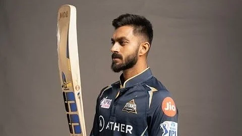 Vijay Shankar represented Gujarat Titans in IPL 2023.