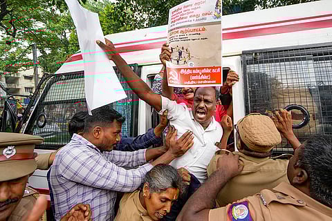 Protest against Adani