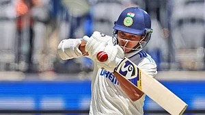 AP/Trevor Collens : Yashasvi Jaiswal.