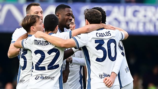 Verona 0-5 Inter Milan: Five-star Visitors Go Top Of Serie A
