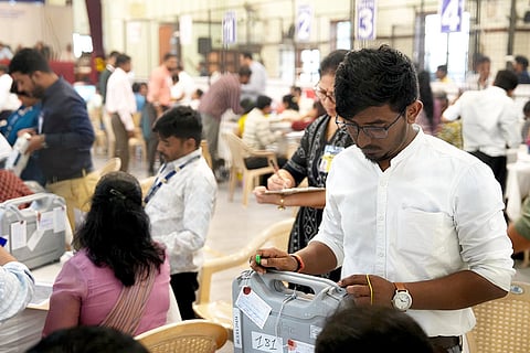 Maha Assembly polls-Counting of votes in Mumbai