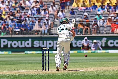 IND Vs AUS 1st Test, Day 2: Australia's Mitchell Starc bats