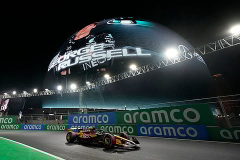 Las Vegas GP: McLaren driver Lando Norris, of Britain