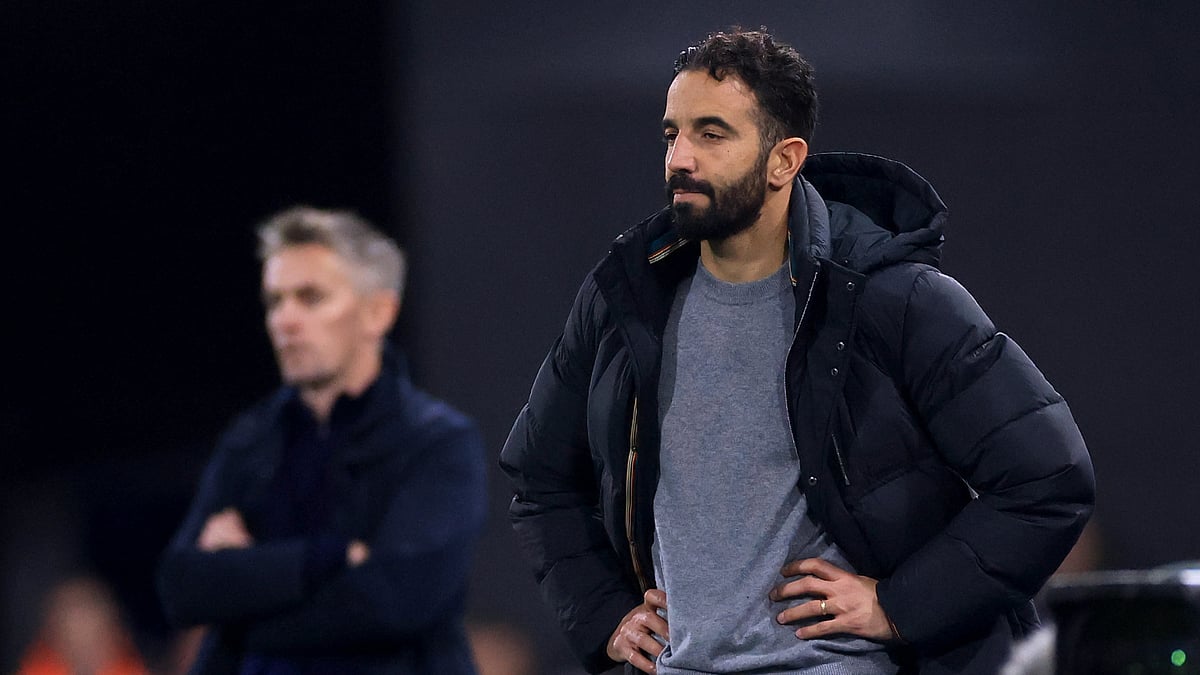 Manchester United boss Ruben Amorim - null