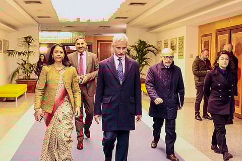 S Jaishankar in Italy