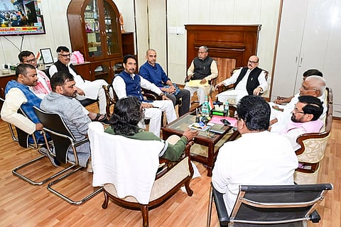 INDIA alliance leaders meeting in J'khand