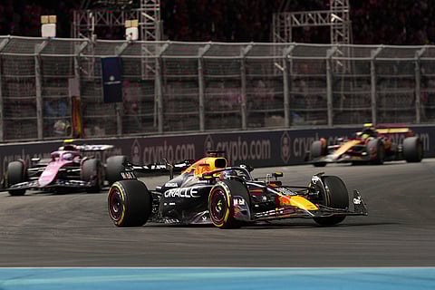Las Vegas GP: Red Bull driver Max Verstappen, of the Netherlands