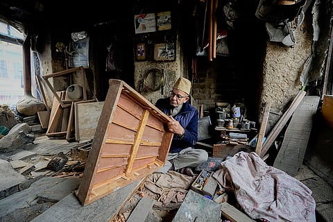 Santoor maker Ghulam Muhammad Zaz