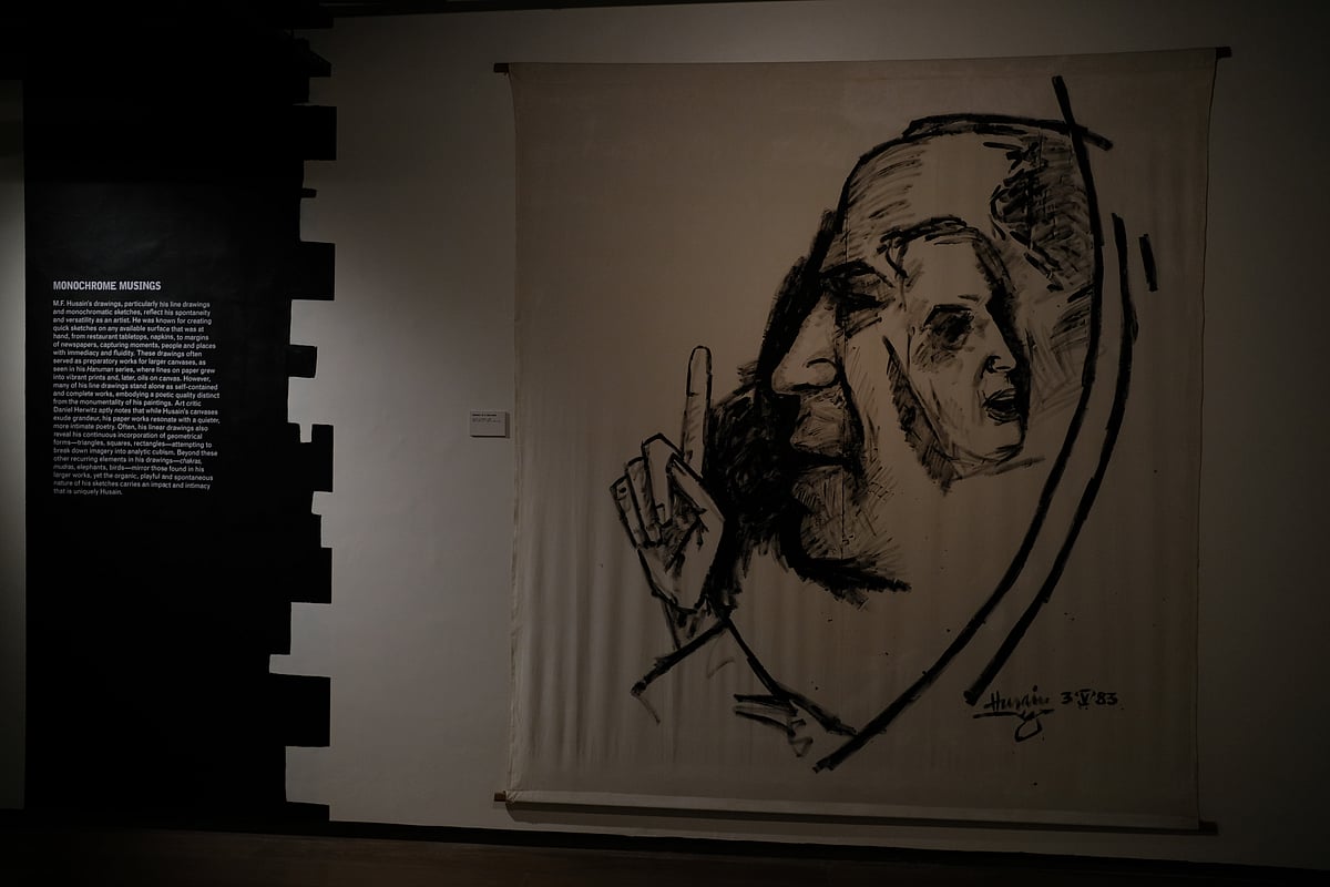 Animikh Chakrabarty : A new showcase Husain: The Timeless Modernist at DAG in Delhi