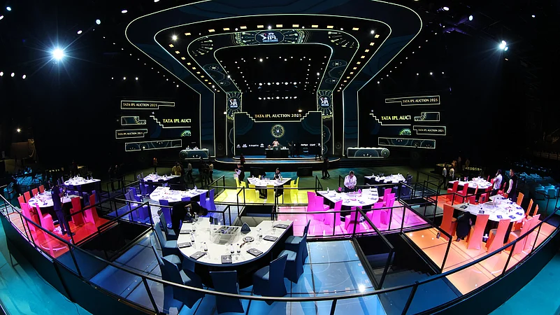 IPL 2025 mega auction is being held in Jeddah, Saudi Arabia.