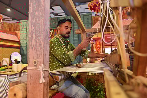 Odisha promotes 'Karuna Silk' at IITF