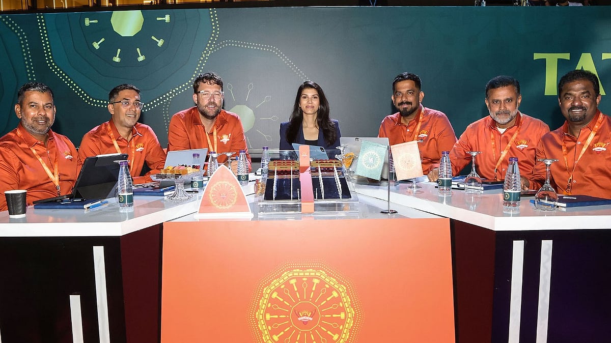X | SunRisers Hyderabad : SunRisers Hyderabad at the IPL 2025 Auction. 