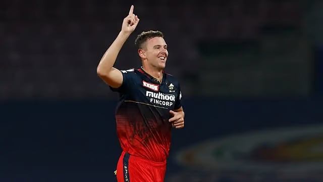 File : Josh Hazlewood was released by Royal Challengers Bengaluru ahead of the IPL 2025 mega auction.