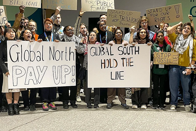 COP29: Protests at UN climate conference
