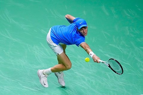 Tennis Davis Cup: Tallon Griekspoor vs Jannik Sinner