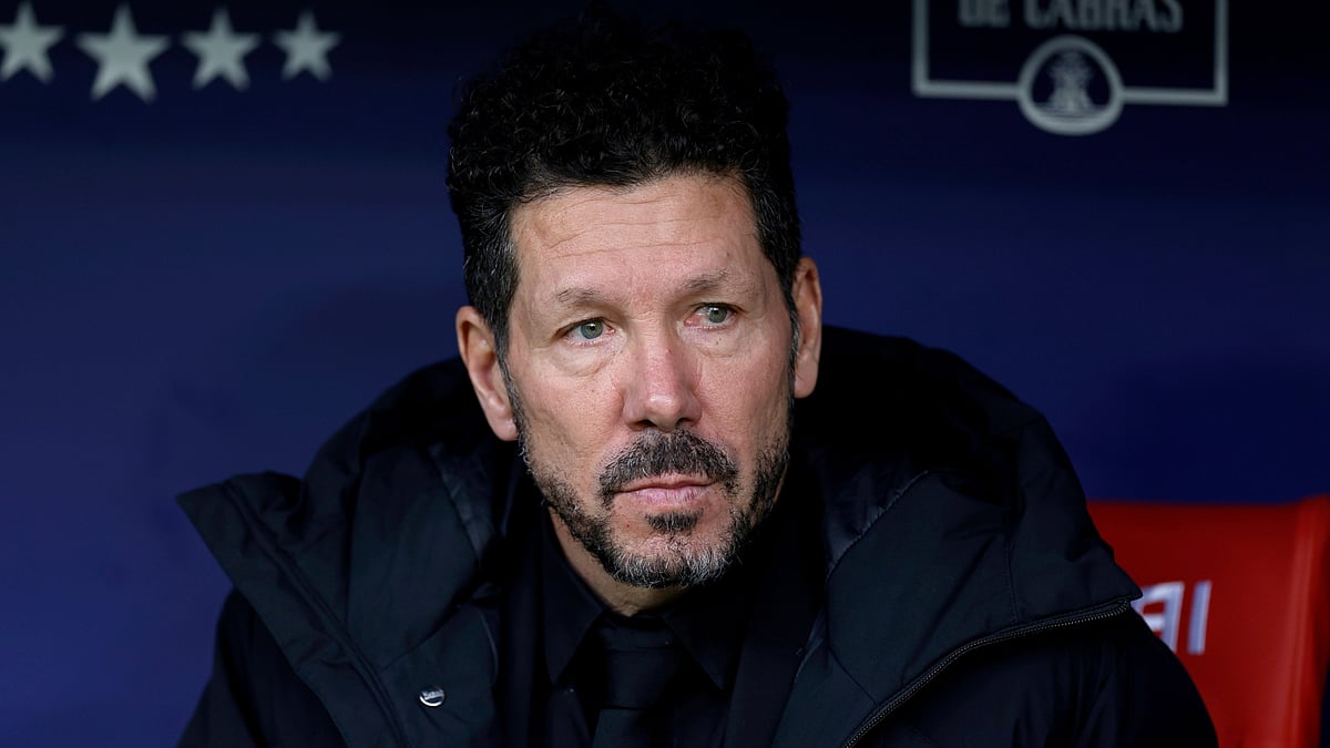 Atletico Madrid coach Diego Simeone