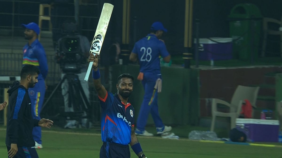 X | BCCI Domestic  : Hardik Pandya at SMAT 2024. 