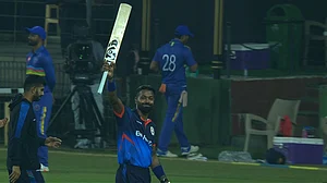 X | BCCI Domestic : Hardik Pandya at SMAT 2024.