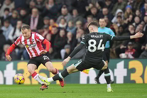 English Premier League Soccer Match