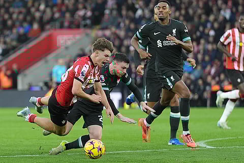 English Premier League: Liverpool vs Southampton