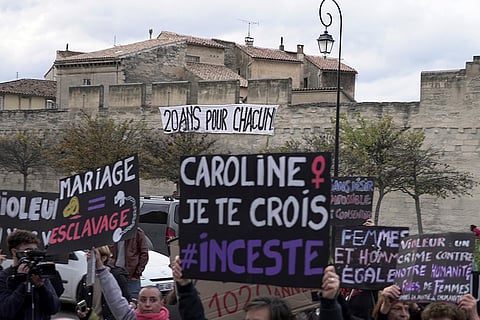 Demonstration in France