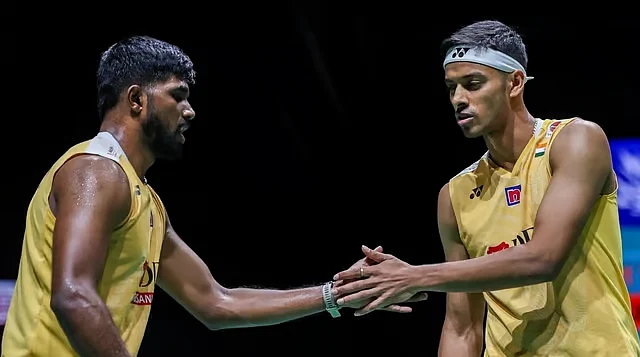 Satwiksairaj Rankireddy and Chirag Shetty.