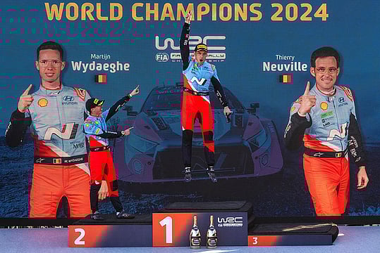 WRC: Neuville Celebrates Historic Title In Japan
