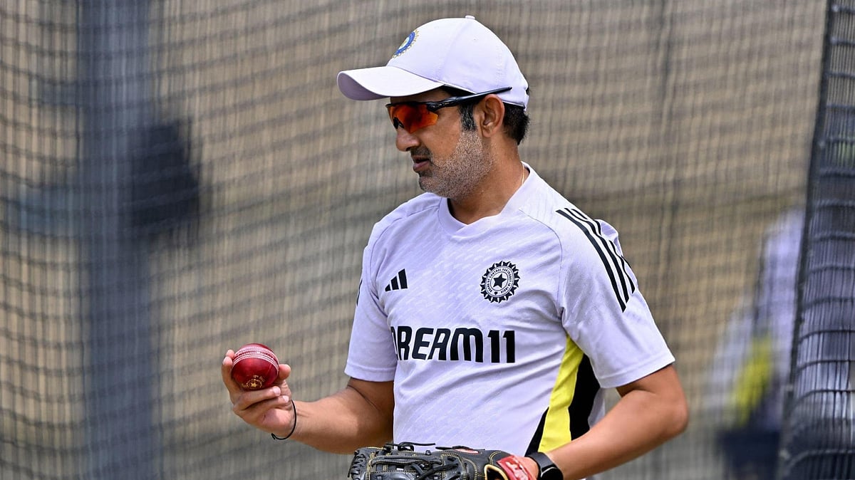 India's head coach Gautam Gambhir  - X