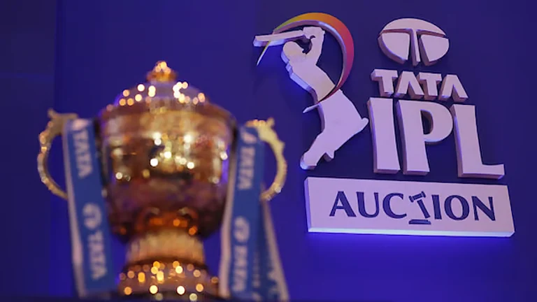 Representative image for the IPL 2025 mega auction.  - File