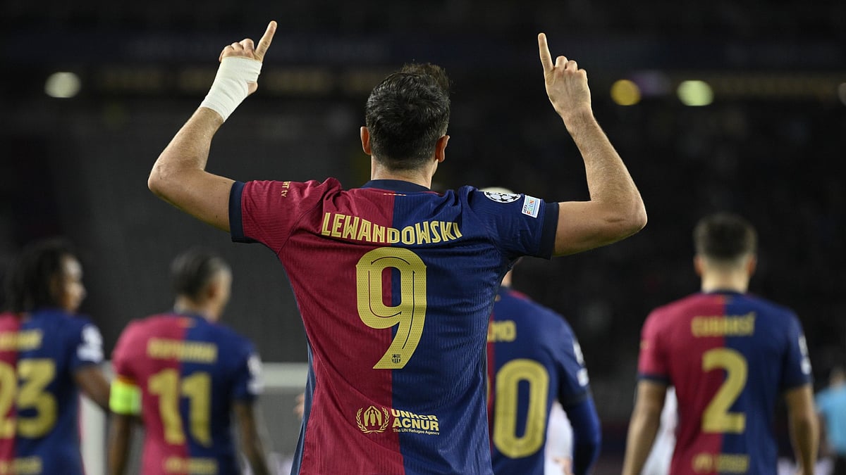 Robert Lewandowski is the third player to score 100 goals in the Champions League, after Lionel Messi (129) and Cristiano Ronaldo (140).