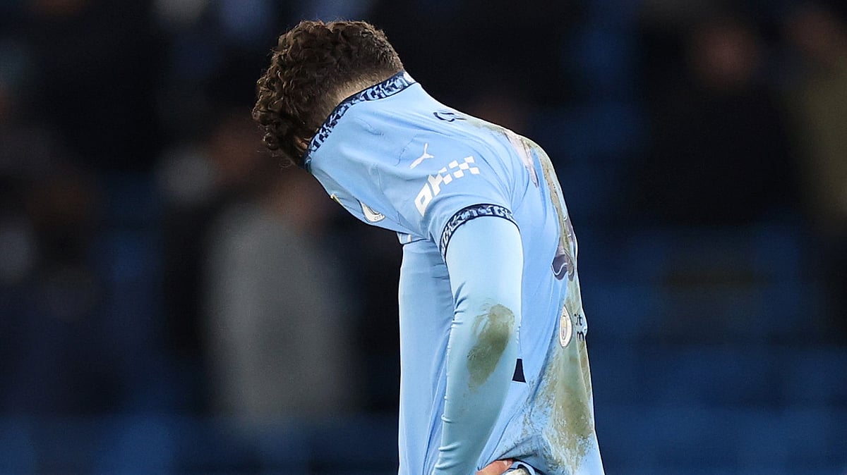 Pep Guardiola's side have now gone six matches without a victory in all competitions. - null