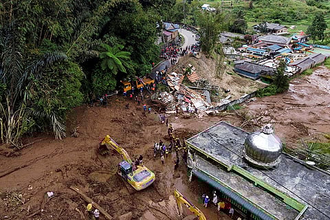 Indonesia Flash Floods: Rescuers search for victims in Karo