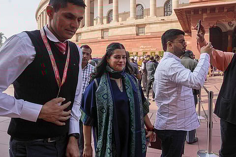 BJP's Shruti Choudhry at Parliament House