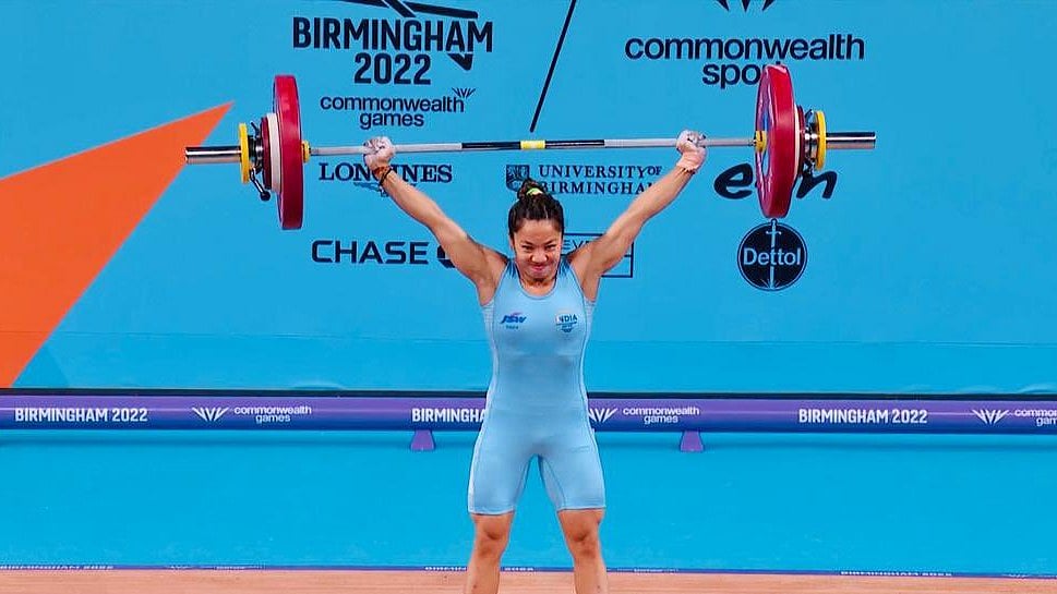 Photo: X | Narendra Modi : India weightlifting player Mirabai Chanu.
