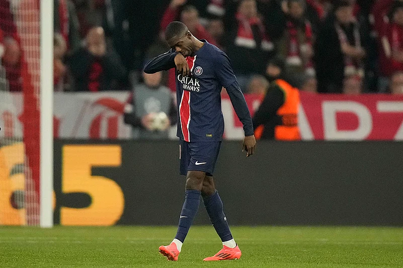 UEFA Champions League soccer FC Bayern and Paris Saint Germain football gallery: Ousmane Dembele