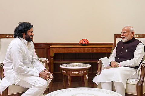 PM Modi meets Pawan Kalyan