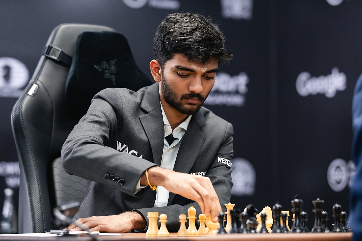 X | FIDE : D gukesh vs Ding Liren at the FIDE World Chess Championship 2024 Game 3.